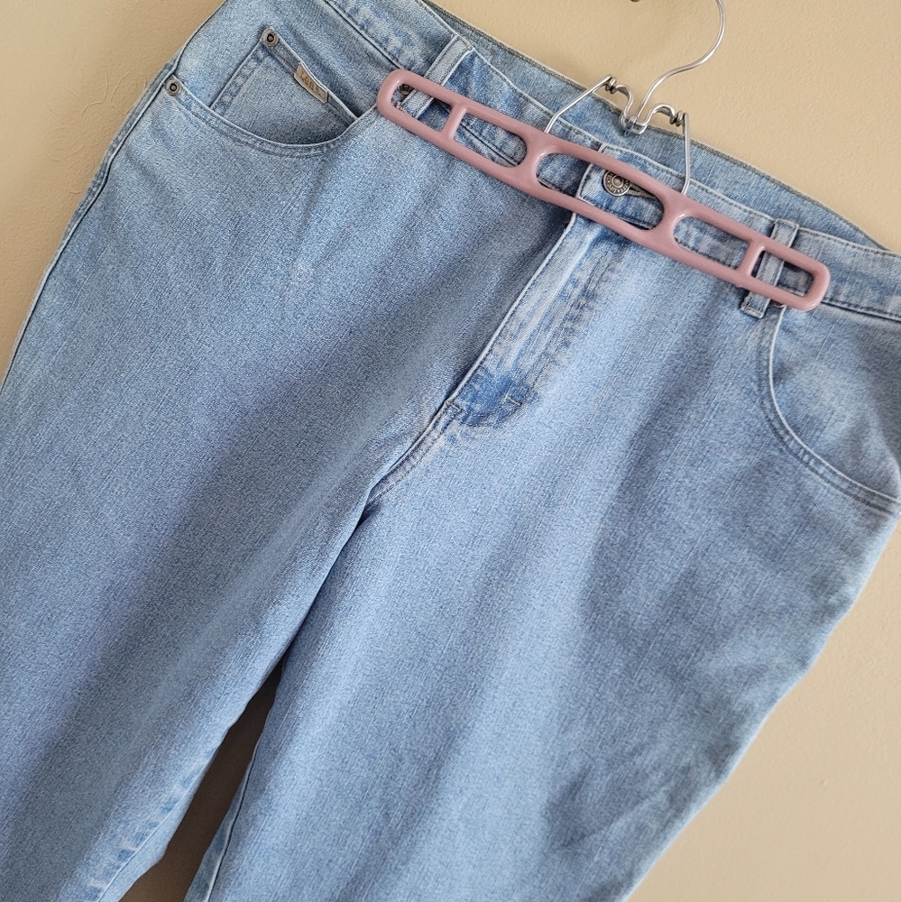 4/$15 SALE Lee | Stonewash Bootcut Jeans Pants EUC 16  SO CUTE! - Picture 2 of 8